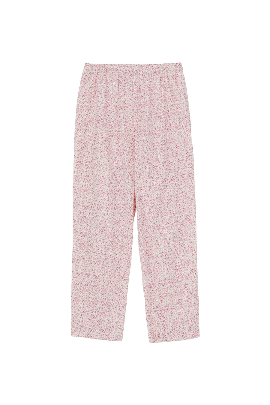 Provence Pants - Garden print/Soft pink/Off white